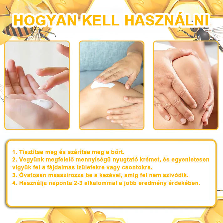 💧🐝ADNOON® Botulinum Toxin & Méhméreg Fájdalomcsillapító Csontgyógyító Krém👨‍⚕️A Magyar Ortopéd Társaság (MOT) Által Jóváhagyva